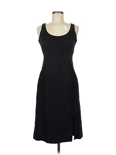 Pre-owned Armani Collezioni Casual Dress In Black