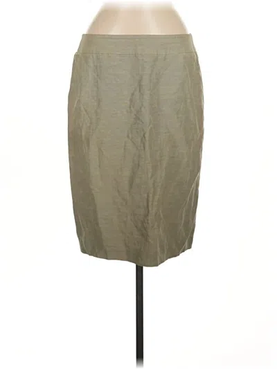 Pre-owned Armani Collezioni Casual Skirt In Tan