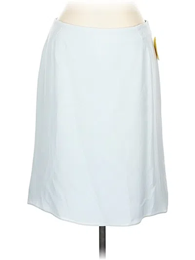 Pre-owned Armani Collezioni Casual Skirt In White