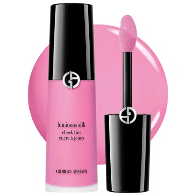 Armani Collezioni Luminous Silk Liquid Blush Cheek Tint In Pink