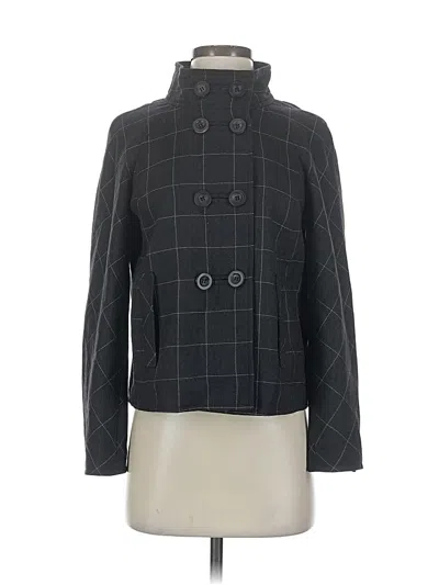 Pre-owned Armani Collezioni Coat In Gray