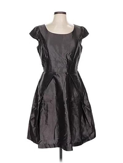 Pre-owned Armani Collezioni Cocktail Dress In Gray