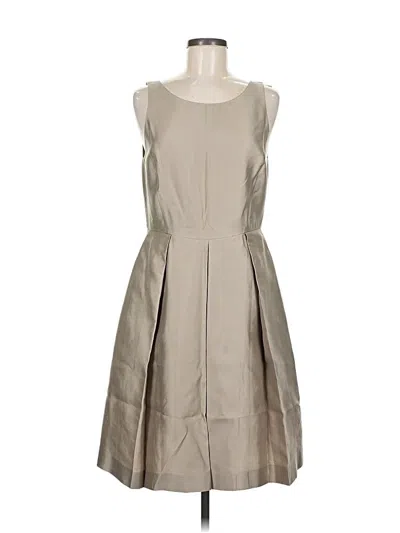 Pre-owned Armani Collezioni Cocktail Dress In Gray
