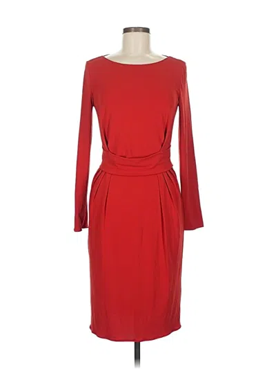 Pre-owned Armani Collezioni Cocktail Dress In Red