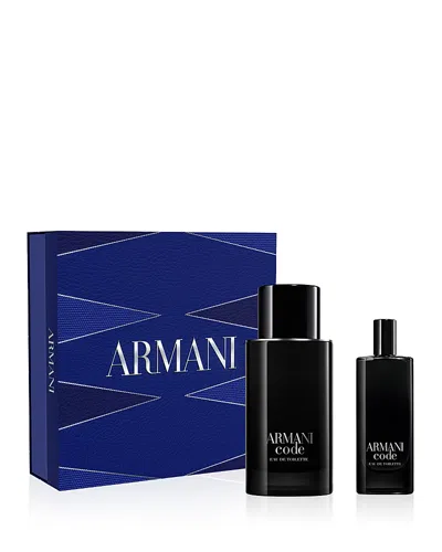 Armani Collezioni Code Eau De Toilette Father's Day Gift Set In Transparent