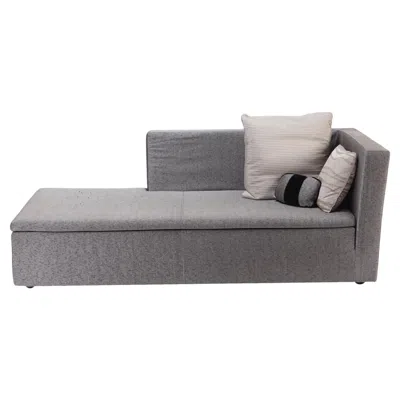 Pre-owned Armani Collezioni Contemporary Oversized Sofa, Armani Casa In Gray