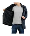 Armani Collezioni Cotton Suit With Suede Lining In Black