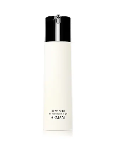 Armani Collezioni Crema Nera Relieving Oil-in-gel Cleanser 5.1 Oz.
