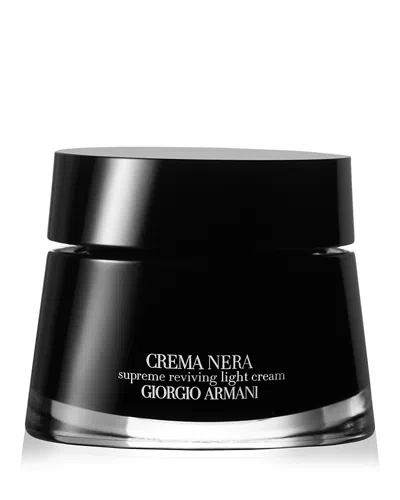 Armani Collezioni Crema Nera Supreme Lightweight Reviving Anti-aging Face Cream 1 Oz.