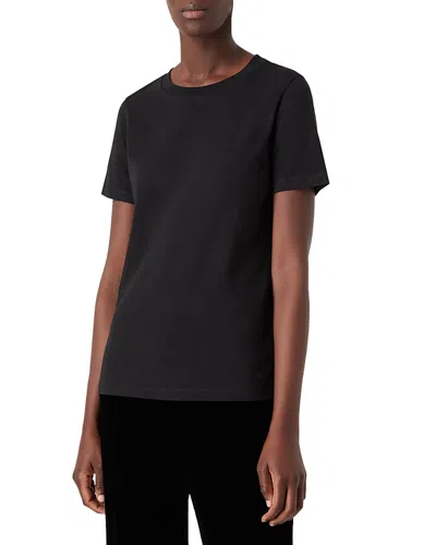 Armani Collezioni Emporio Armani Crewneck Tee In Nero
