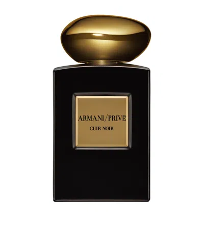 Armani Collezioni Cuir Noir Eau De Parfum In Black