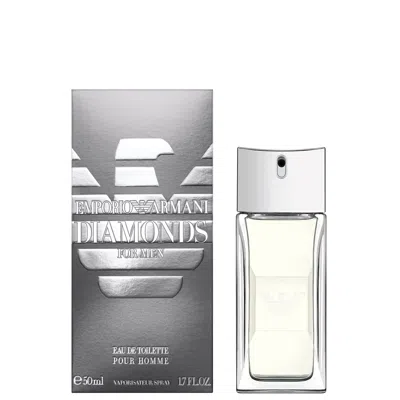 Armani Collezioni Diamonds For Him Eau De Toilette 50ml In White