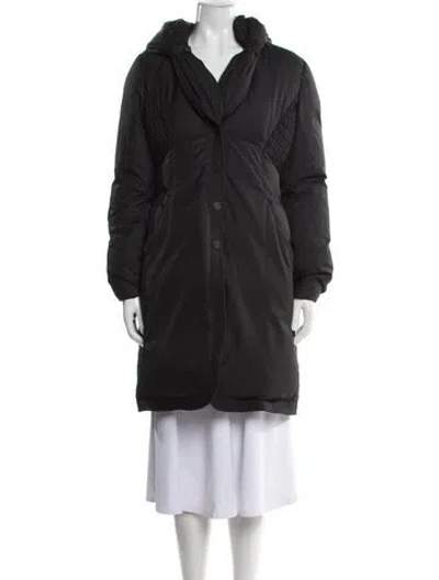 Pre-owned Armani Collezioni Down Coat In Gray
