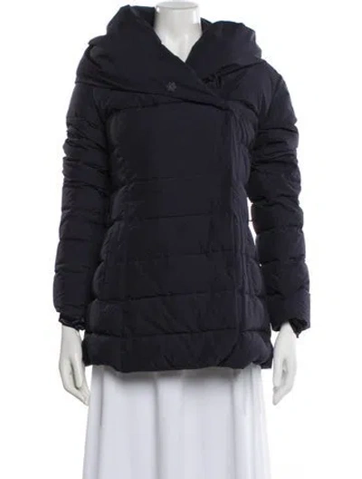 Pre-owned Armani Collezioni Down Jacket In Blue