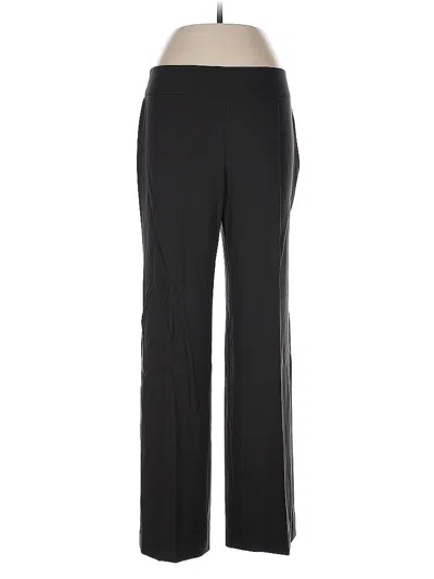 Pre-owned Armani Collezioni Dress Pants In Black