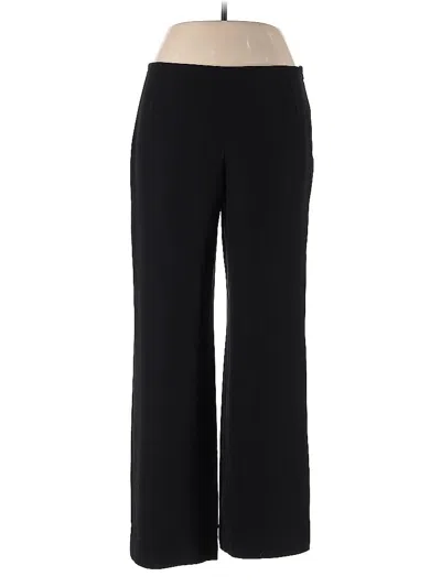 Pre-owned Armani Collezioni Dress Pants In Black