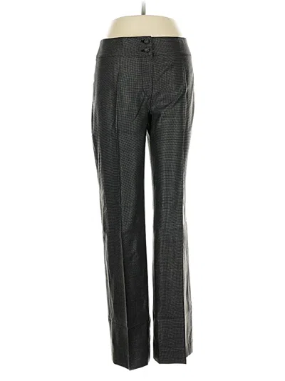 Pre-owned Armani Collezioni Dress Pants In Gray