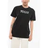 Armani Collezioni Ea7 Crew Neck Cotton T-shirt With Print