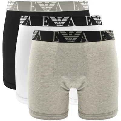 Armani Collezioni Emporio Armani 3 Pack Boxer Briefs In Multi