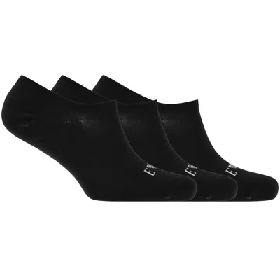 Armani Collezioni Emporio Armani 3 Pack Low Cut Socks Black
