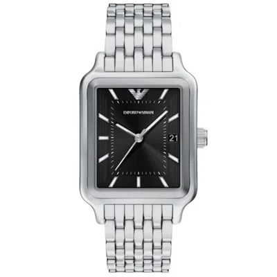 Armani Collezioni Emporio Armani Ar11755 Watch Silver In Multi