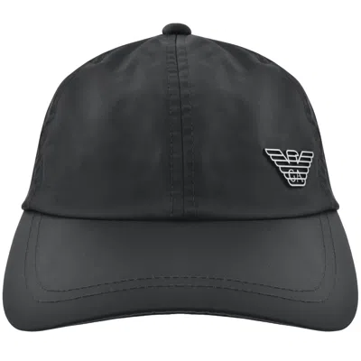 Armani Collezioni Emporio Armani Baseball Logo Cap Black