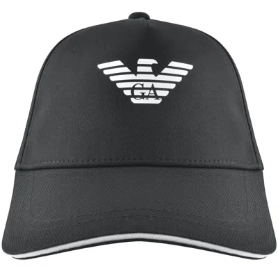 Armani Collezioni Emporio Armani Baseball Logo Cap Black