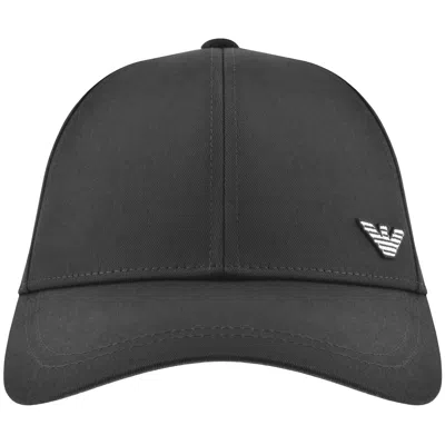 Armani Collezioni Emporio Armani Baseball Logo Cap Black