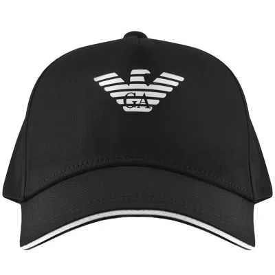 Armani Collezioni Emporio Armani Baseball Logo Cap Black