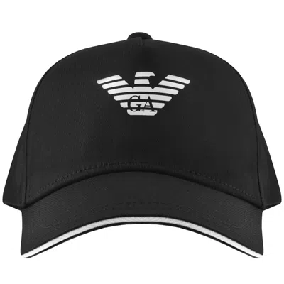 Armani Collezioni Emporio Armani Baseball Logo Cap Black