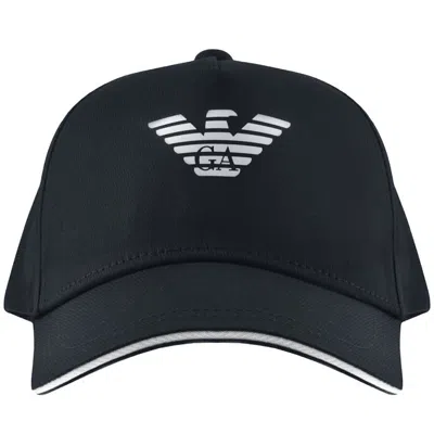 Armani Collezioni Emporio Armani Baseball Logo Cap Navy