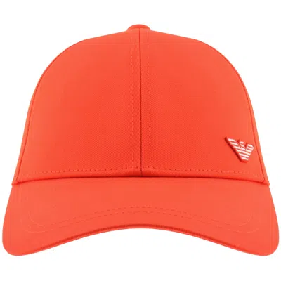 Armani Collezioni Emporio Armani Baseball Logo Cap Orange