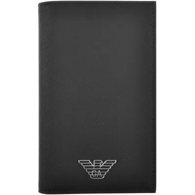 Armani Collezioni Emporio Armani Bifold Card Holder Black
