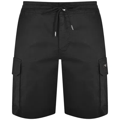 Armani Collezioni Emporio Armani Cargo Bermuda Shorts Black