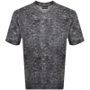 Armani Collezioni Emporio Armani Crew Neck Logo T Shirt Black In Black