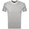Armani Collezioni Emporio Armani Crew Neck T Shirt Drizzle Grey In Grey