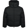 Armani Collezioni Emporio Armani Down Jacket Black In Black