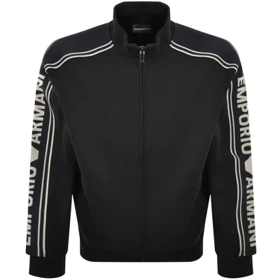 Armani Collezioni Emporio Armani Full Zip Sweatshirt Black