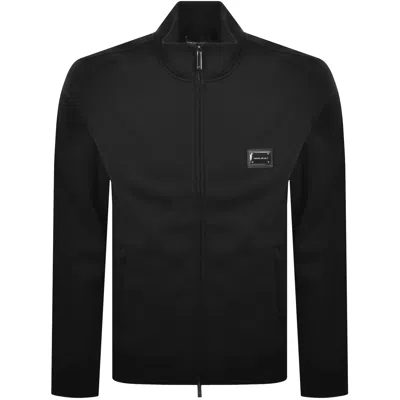 Armani Collezioni Emporio Armani Full Zip Sweatshirt Black