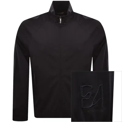 Armani Collezioni Emporio Armani Full Zip Sweatshirt Navy In Blue