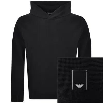 Armani Collezioni Emporio Armani Hooded Sweatshirt Navy