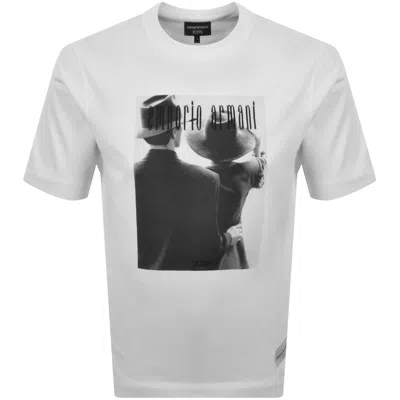 Armani Collezioni Emporio Armani Icon 4 T Shirt White