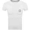 Armani Collezioni Emporio Armani Logo T Shirt White In White