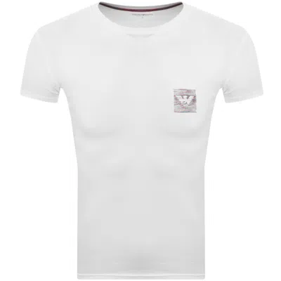 Armani Collezioni Emporio Armani Logo T Shirt White