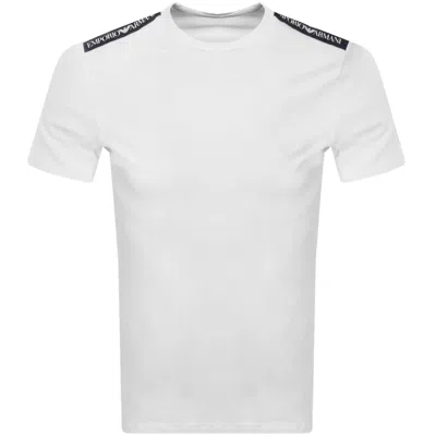 Armani Collezioni Emporio Armani Logo T Shirt White