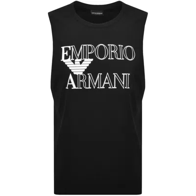 Armani Collezioni Emporio Armani Logo Vest Black