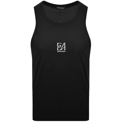 Armani Collezioni Emporio Armani Logo Vest Black