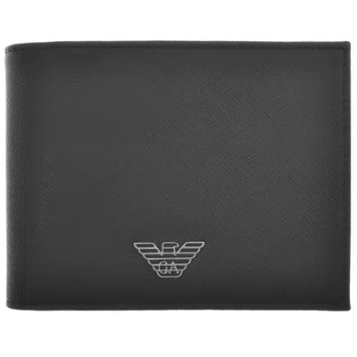 Armani Collezioni Emporio Armani Logo Wallet Black