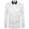 ARMANI COLLEZIONI EMPORIO ARMANI LONG SLEEVE SHIRT WHITE