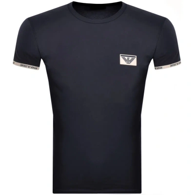 Armani Collezioni Emporio Armani Lounge T Shirt Navy